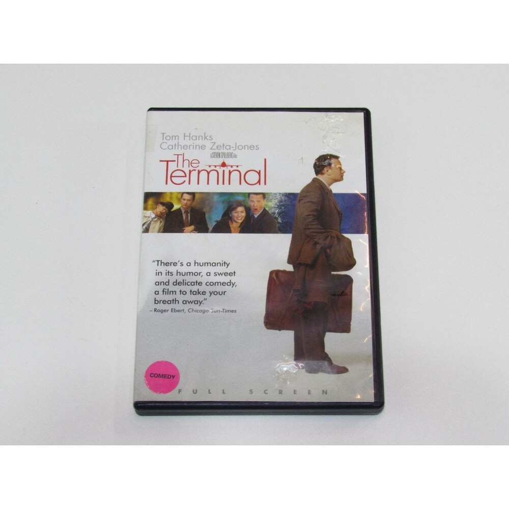 The Terminal DVD 2004 Full Screen Tom Hanks Catherine Zeta-Jones Spielberg